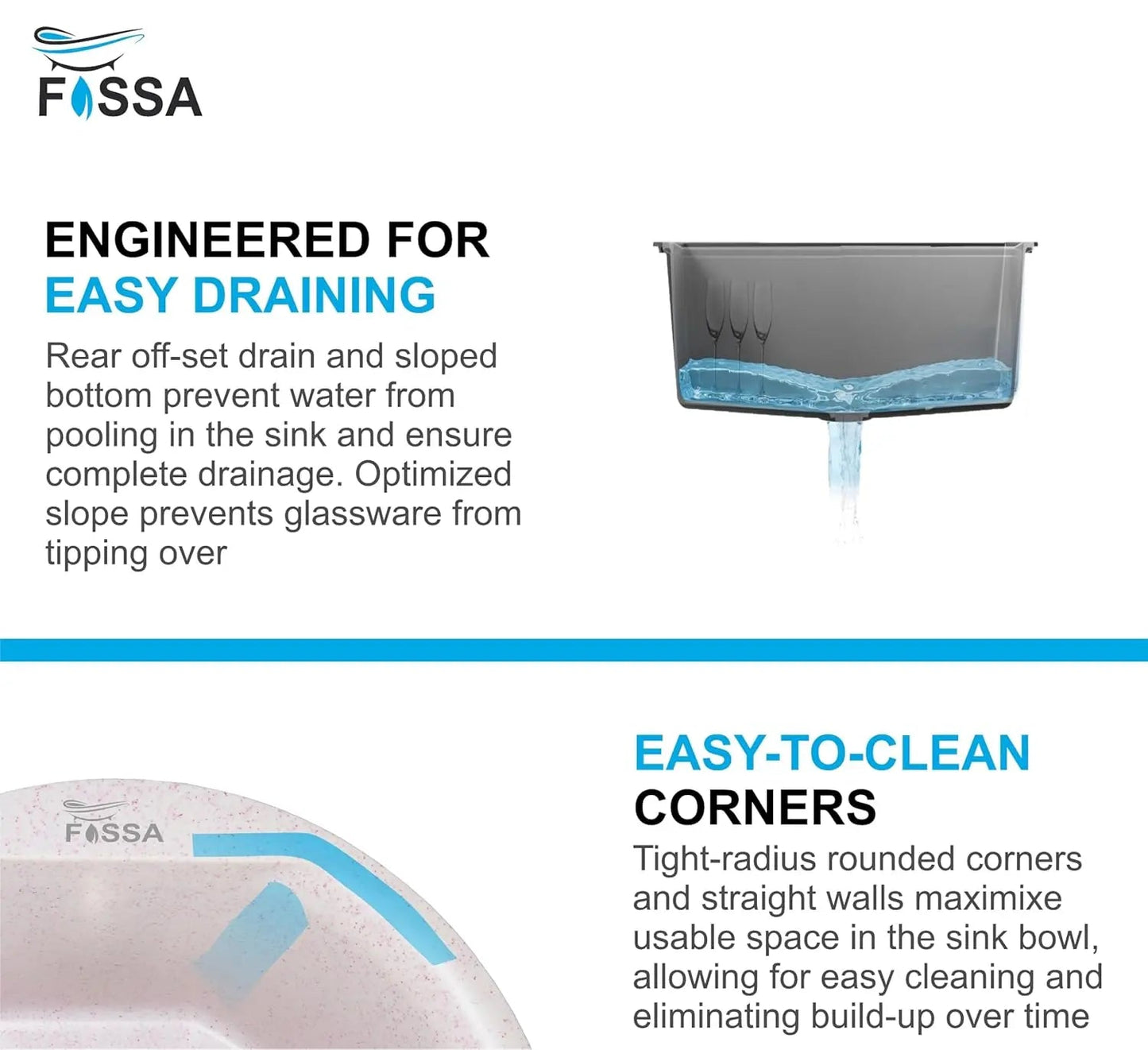 Quartz (18x18x08) Inch Single Bowl Kitchen Sink Pink – Strong, Scratch-Resistant